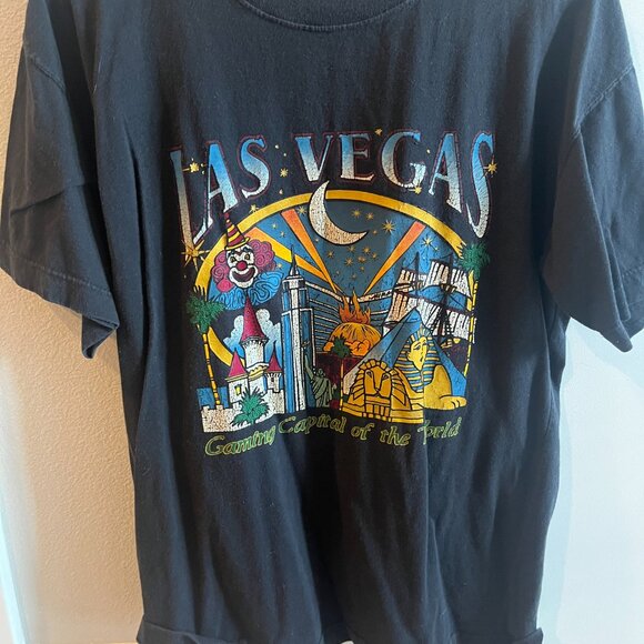 Vintage Las Vegas Old School T shirt - Picture 4 of 4